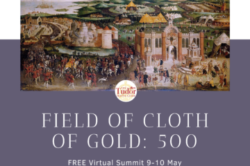 Tudor Travel Guide poster for the Field of Cloth of Gold virtual summit 2020